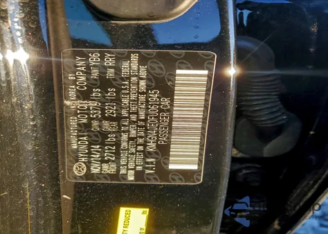 2015 Hyundai Genesis 3.8L from USA, damaged, VIN KMHGN4JE0FU061945